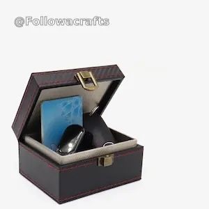 Leather Anti Theft Faraday Box2